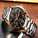 Business Gold Watch Men
