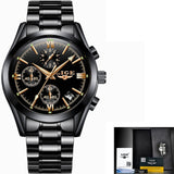 Business Gold Watch Men